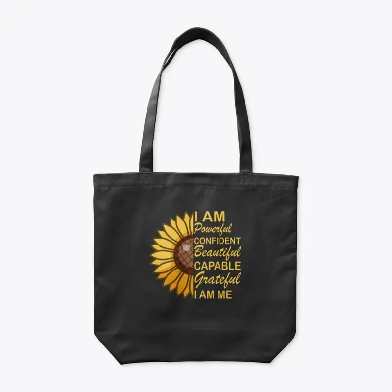 Women Sunflower Confidence Design