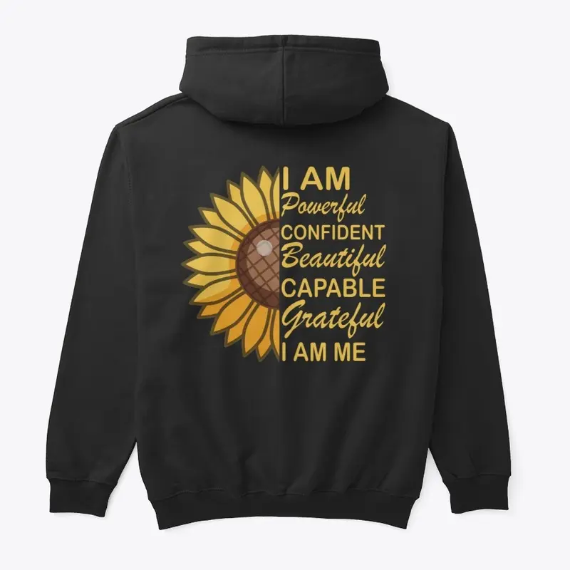 Women Sunflower Confidence Design