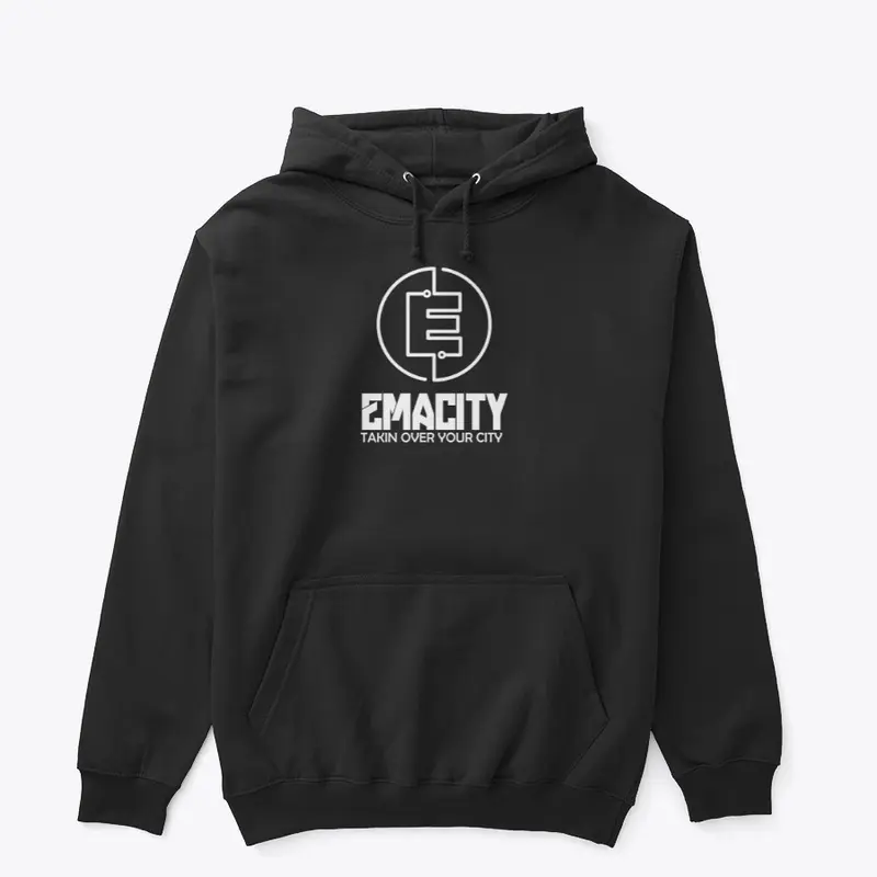 Emacity Taking Over Your City White T