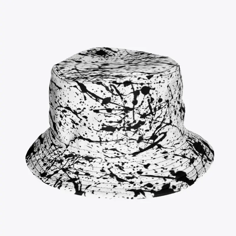 Paint Splatter Bucket Hat